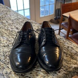 Florsheim Black Leather Oxfords